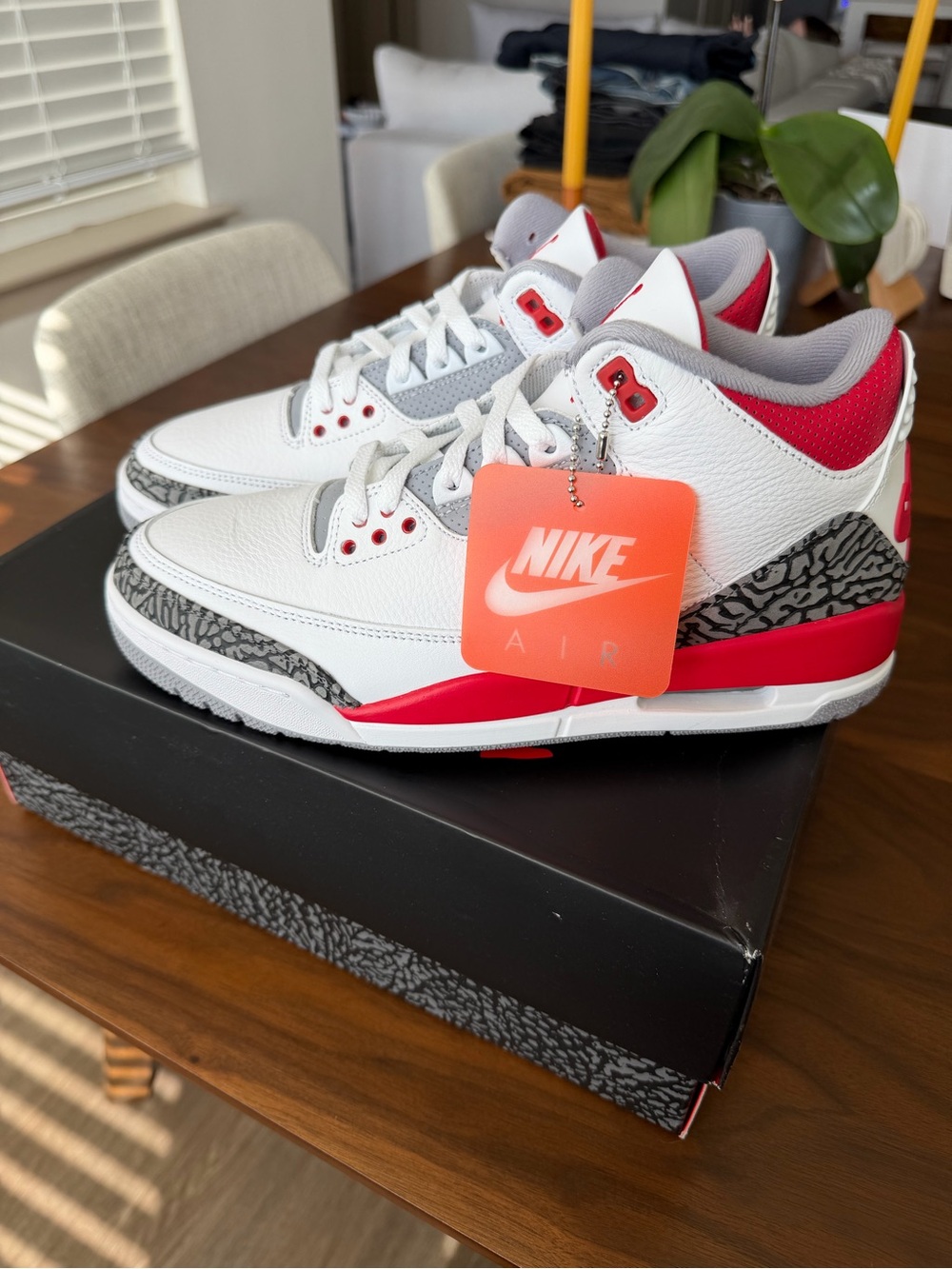 Nike Jordan Fire Red 3s